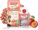 CATALO Vegetarian Calcium Formula, na rastlinah osnovan kalcij rdeče alge z naravnim vitaminom C, enostaven za prebavo, mineralno-rih za vsakodnevno prehrano, idealen za nosečnost in dojenje - 90 tablet