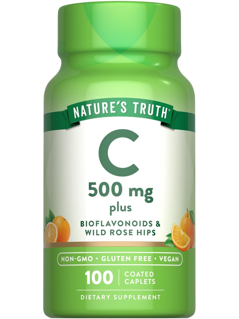 Narava je resnica Vitamin C z Rose Hips in Bioflavonoidi 