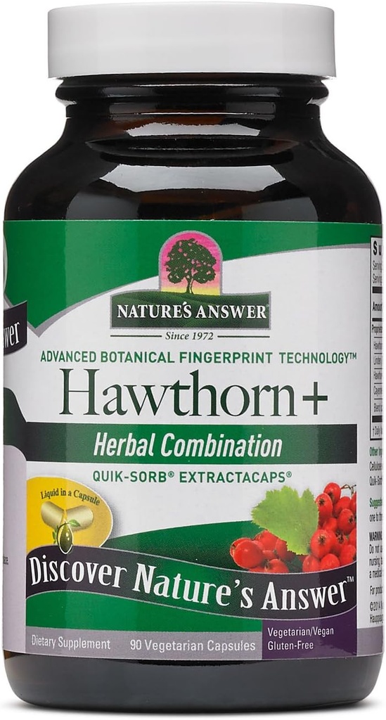 Naravni odgovor Hawthorn Berry 90-kapsule 