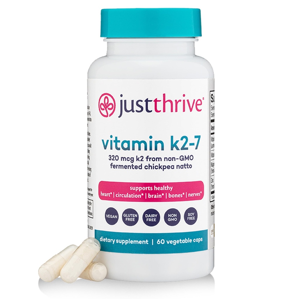 Samo Trive Vitamin K2-7 - kosti, možgani, in zdravje srca K2 Vitamin dodatek, 60 Kapsula
