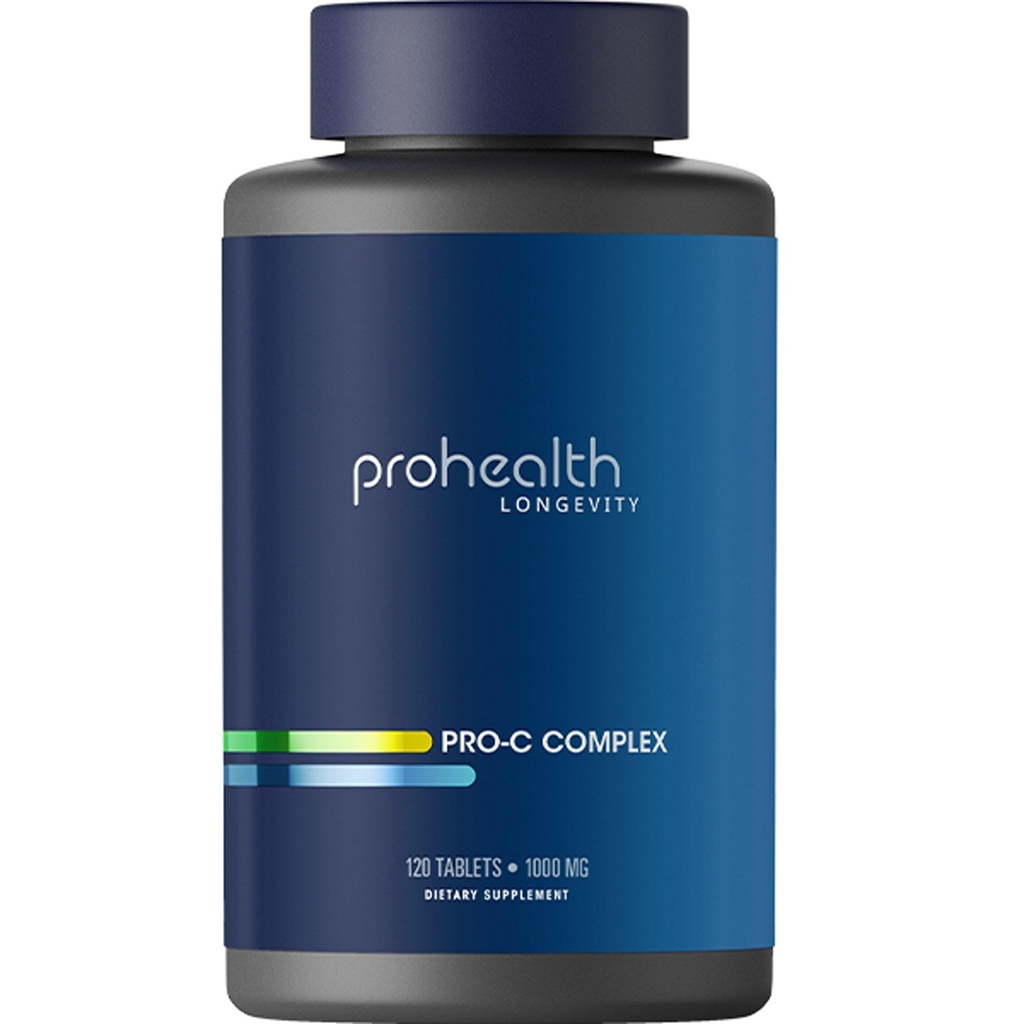 Pro-Health Pro-C ComplexTM (1000 mg, 120 tablet) (vitamin C z bioflavonoidi, Acerola, Rose HIPS in Rutin)