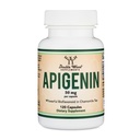 Apigenin dodatek - 50 mg na kapsulo, 120 Število (močan bioflavonoid najdemo v kamilični čaj za sprostitev, spanje, in Mood) Senolitični Flavonoli za staranje (Gluten brezplačno) z dvojnim lesom