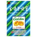 Zlato grlo Lozenge (Honeysuckle Original Flavor) (Truplo, Imunsko, dihalna podpora) (Jinsangzi Houpian) (12 Lozenges) (1 pakiranje)