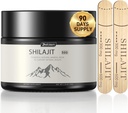 shilajit Pure Himalaan Organic shilajit za moške in ženske shilajit Resin dobava z organsko ajurvedsko mešanico v visoki moči za energijo, moč Boost&Immune podpora (50 Grams)