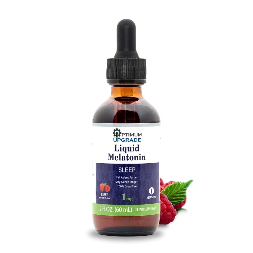 OU Melatonin Liquid Sleep Aid 1mg 