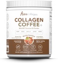 NUTRACOLLAGEN Peptide Powder with Premium Columbian Coffee; Grass-Fed; Keto prijazno, MCT Kokosovo olje v prahu, brez soje, brez glutena, brez sladkorja, 40mg kofeina/SVG; Mocha Hazelnut 25 Servisi