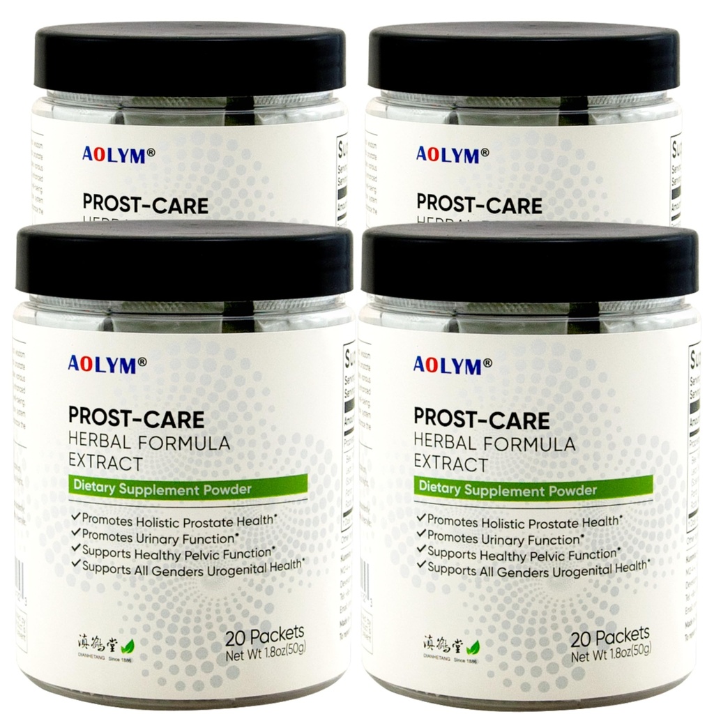 Prost-Care Multi Target Natural Herbal Formula 4000 mg, Izboljšati zdravo urinski pretok, Spodbujanje Pelvič Wellness & urinarne funkcije, Izboljšati prostate Zdravje za človeka 20 Packets/Bottle (Pack po 4)