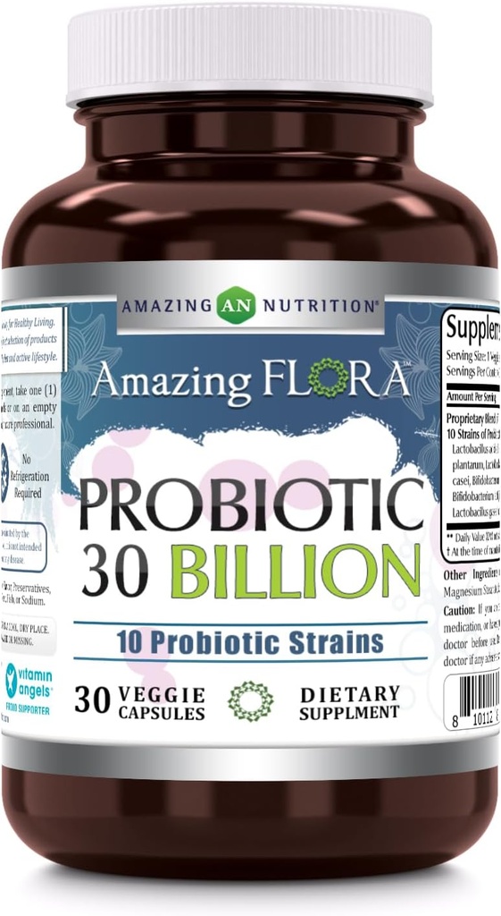 Amazing Flora Probiotic 10 Najboljši probiotiki Sevi 