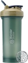 BlenderBottle Classic V2 Shaker steklenica kot nalašč za beljakovinske Shake in pred vadbo, 4-ounce, polno barvno Tan