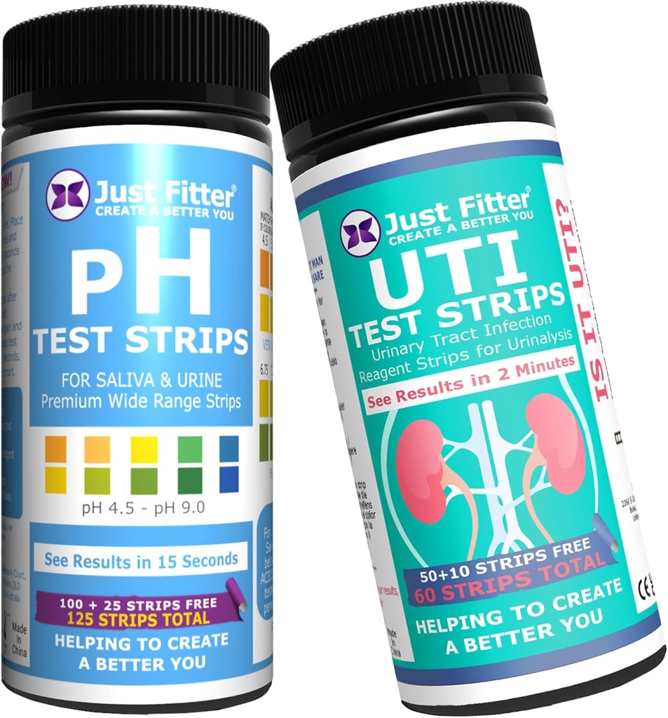pH in UTI sečni trakt Test okužbe Strip paket. Preprosti, hitri in natančni rezultati. Domov Testing Stick Kit.