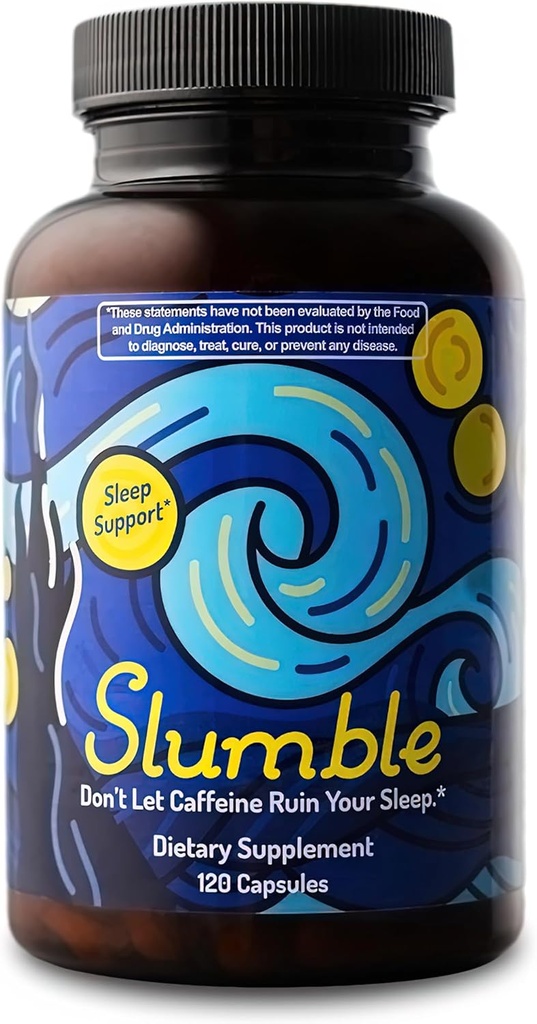 Podpora za spanje – pomaga odstraniti kofein pred spanjem s Sulforaphane, Evodia Fruit, Melatonin (4mg), Magnezij, L-Tryptofan & B6 – Nenavadna naravna pomoč za spanje – 120 kapsul, 60-dnevna oskrba
