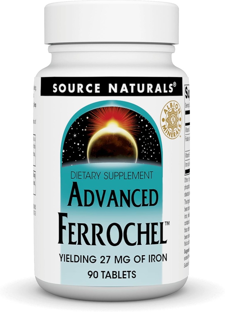 Napredni Ferrochel Source Naturals, Inc. 90 Tabs