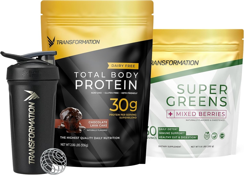 Pretvorba čokolade Protein Powder, Super Greens Superfood Green Juice Powder in zmogljivost Izolirana steklenička Shaker