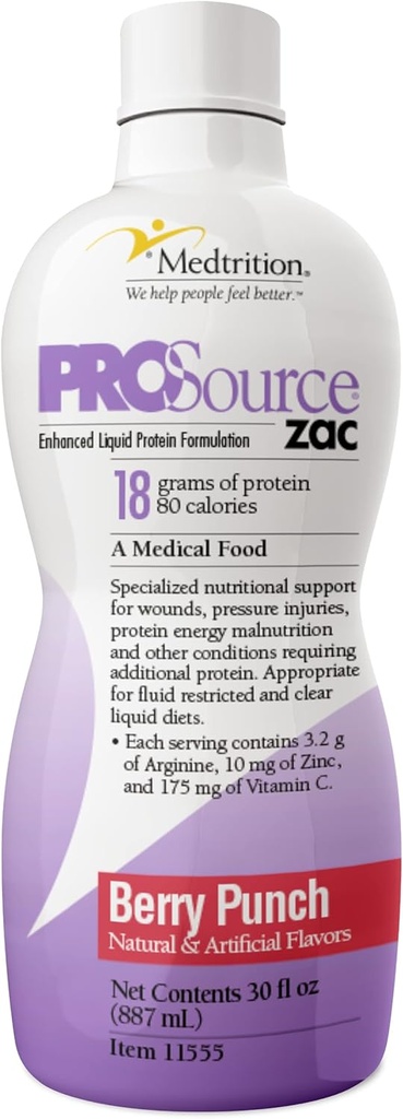 Medtrition ProSource Zac Berry Energy Punch (Pack 4 steklenice)