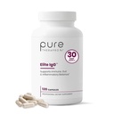 Pure Therapro Rx Elite IgG Imunoglobulin dodatek, 120 Caps - Gut Health & Immune Support, 1100 mg IgG, IGA & IgM, sončnični lecitin 