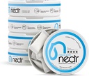 Nectr Energy Nootropic Pouches – Sveža metina, Kofein Pouches s Cognizin® Citicoline. Nikotine brez sladkorja brez možganov. Gladek, trajen dodatek za fokus in energijo - 5 Pucks of 16pcs