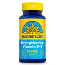 Življenje narave Krepitev vitamina D3 2000 i.e. (50 mcg) - Vitamin D - zdravje kosti in imunske podpore dodatek - Easy-to-Swallow Softgels - 60-dnevno jamstvo, Laboratorij preverjen - 120 Servings, 120ct