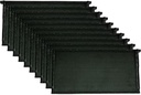 Mann Lake Premium Čebelarski okvirji, All-in-One Frame & Foundation, Natural Beeswax Coating, Universal Fit, BPA & BPS Free, 9 1/8 Inches, Black, 10-Pack