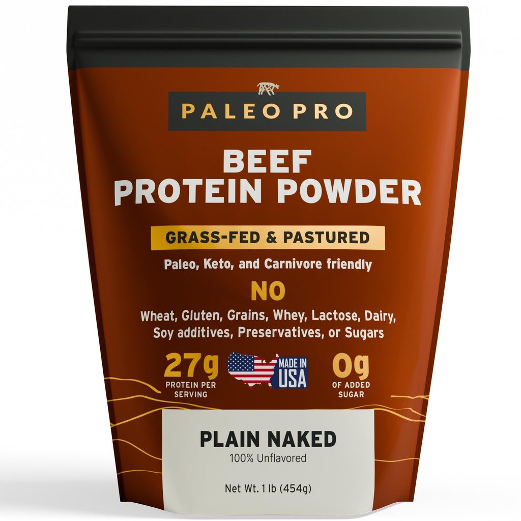 PaleoPro Protein Powder Grass-Fed, Pastured, Cage-free Protein 