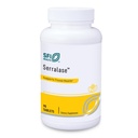 Klaire Labs SFI Health Serralase - vegetarijanska proteolitična encimska mešanica s Serratio Peptidase & Bromelain za prebavljanje, pridobljena iz Papaya & Ananapple, Hypoallergenic (90 enteričnih tablet)