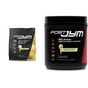 JYM Supplement Science PRO JYM 45 Servings - Tahitian Vanilla Bean & - Post-World with BCAA's, Glutamin, Creatine HCL, Beta-Alanin, in More Rainbow Sherbert Flavor, 30 Servings, 21.2 oz.