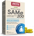 Jarrow Formule Enake 200 mg, Podpira skupno zdravje, delovanje jeter, Presnova možganov, 20 tablet, Do 20-dnevno oskrbo