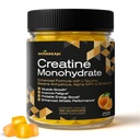 Kreatin monohidrat 5000mg dodatek Gumiji - z L-tavrin betain brezvodni alfa-GPC BCAA 2:1:1 - brez sladkorja Gluten brezplačno za moške