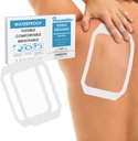 Hiša Vodoodporni trakovi, Prozorni film Oblačenje, Vodoodporni Bandages Post Kirurški, 6x8, Rana pokrov, Prozorno oblačenje, Rane prevleke za prho, Voda dokaz obliži za kožo, Velika