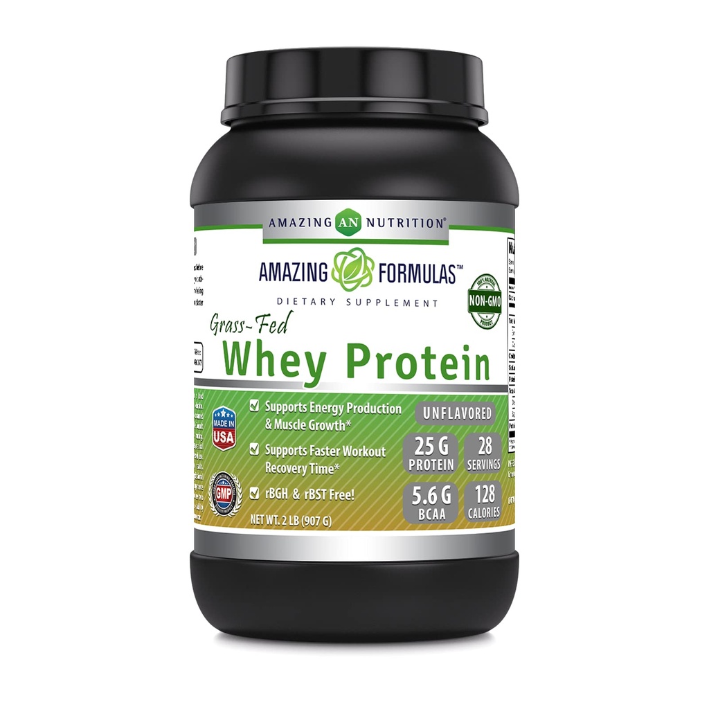 Osupljive formule Grass-Fed Whey Protein Powder 