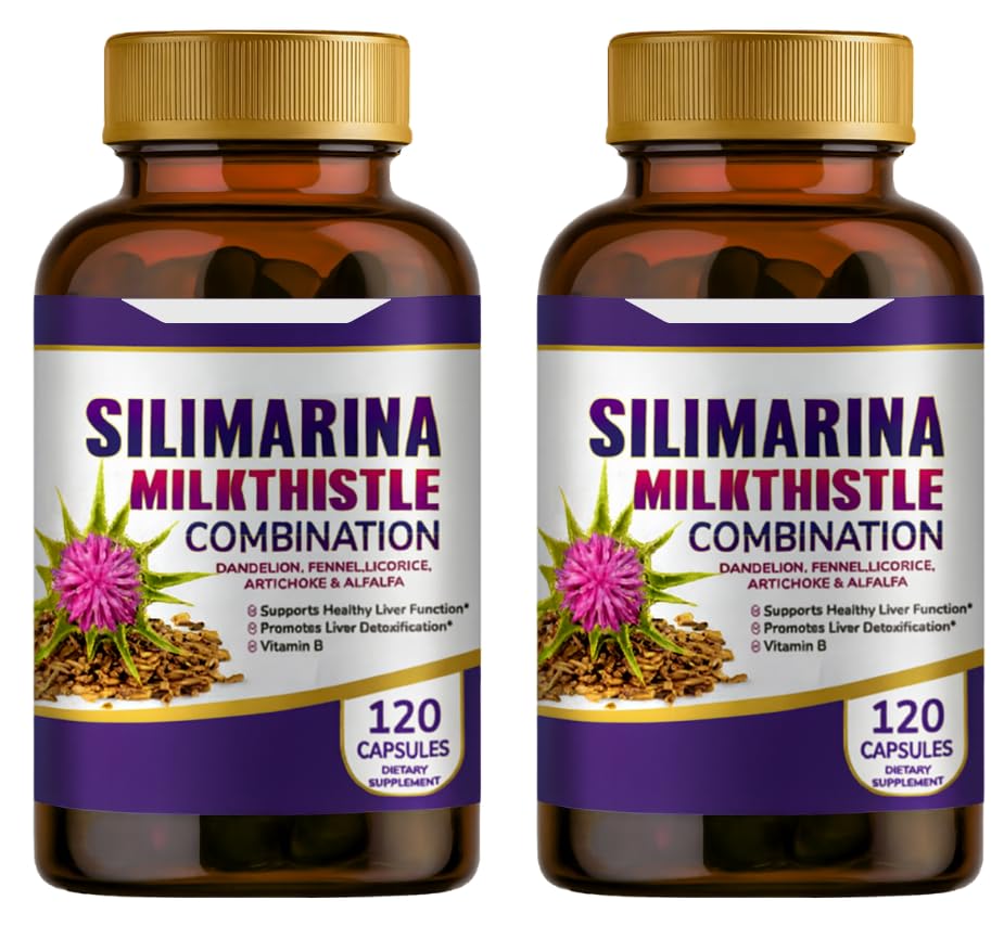 Silimarina mleko Thistle kombinacija, 2 paket, 240 kap.