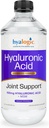 Hyalogija Hyaluronic Acid Joint Support Supplement (12 oz) – Napredna Formula Skupni dodatek – MSM & 100 mg Hyaluronic Acid dopolnila – Skupni dodatki za ženske in moške za splošno skupno zdravje