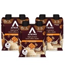 Atkins Café Karamel Ledena kava Aromatizirani Beljakovinski šejk, High Protein Shake, Nizka Glycemic, Nizki Carb in Nizki sladkor, Keto prijazno, Gluten prost, 12 Število