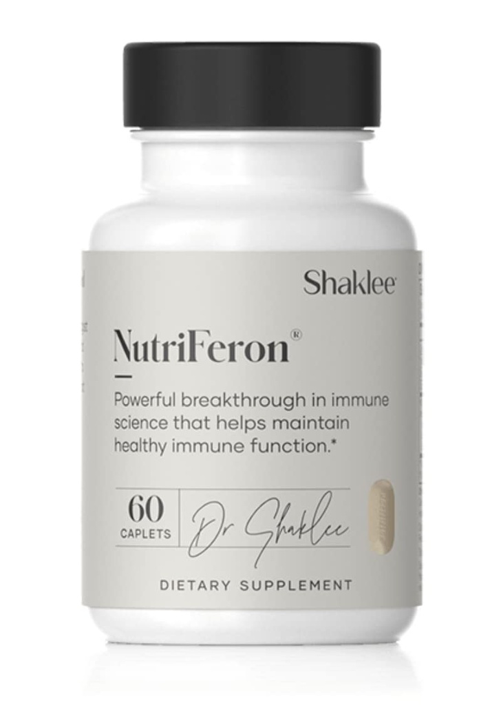 Shaklee - NutriFeron® Imunsko boosting botanična mešanica - ki jo je razvil priznan imunolog - spodbuja zdravo imunske funkcije z interferon- boosting sestavine - vsebuje cink - 60 Caplets
