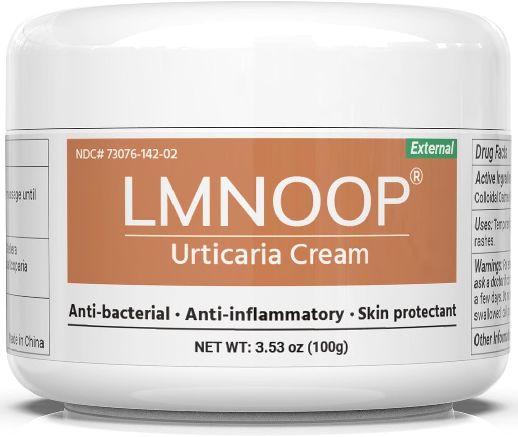 Krema za urtikarijo, Panj Relief Napredna formula za srbenje, rdečina, jamice, izpuščaji, edem in drugi kožni simptomi