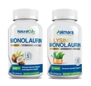 Naravni laboratoriji: Premium monolaurin 600mg + L-lizin + monolaurin 1:1 Razmerje