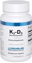 Douglas Laboratories K2-D3 z astaksantinom - antioksidantno podporo za kosti, imunske funkcije in žilno zdravje* - z vitaminom menakinon-7 in D - 30 vegetarijanskih kapsul