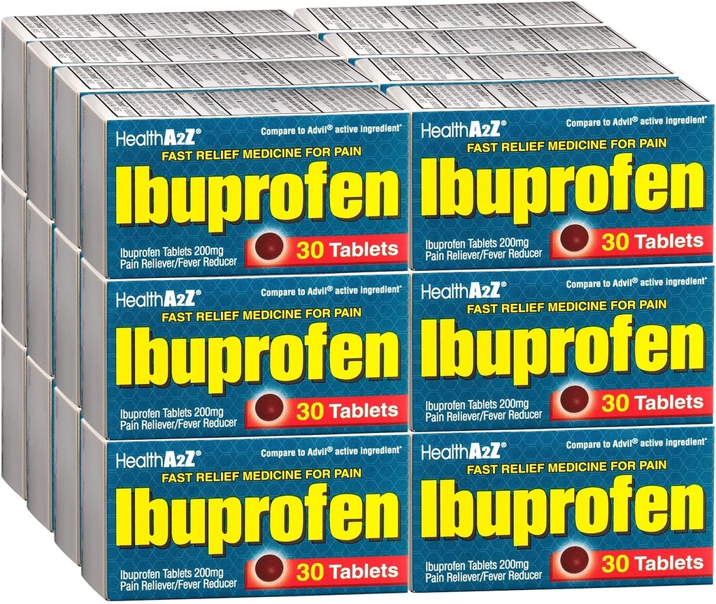 HealthA2Z® Ibuprofen Kapleti 200mg 