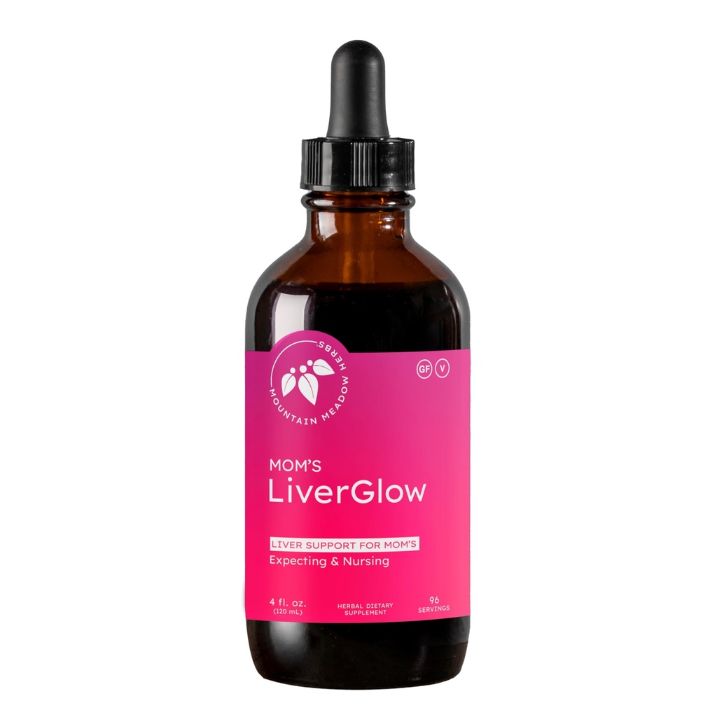 Mountain Meadow Herbs Mama jetra Glow, Napredno razstrupljanje in Regenerator za podporo zdravja in funkcije jeter - 4 oz - za srečno jeter