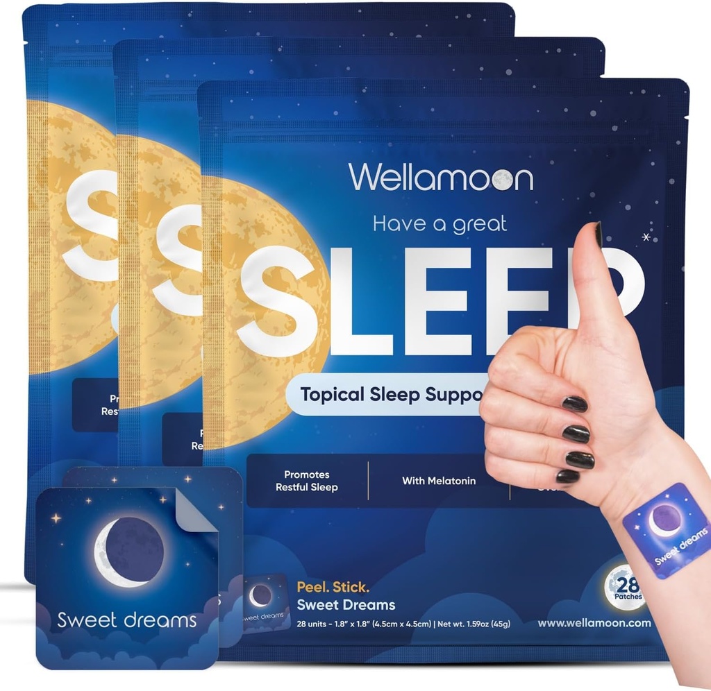 Wellamoon Original Sleep Patches za odrasle Dodatna moč 