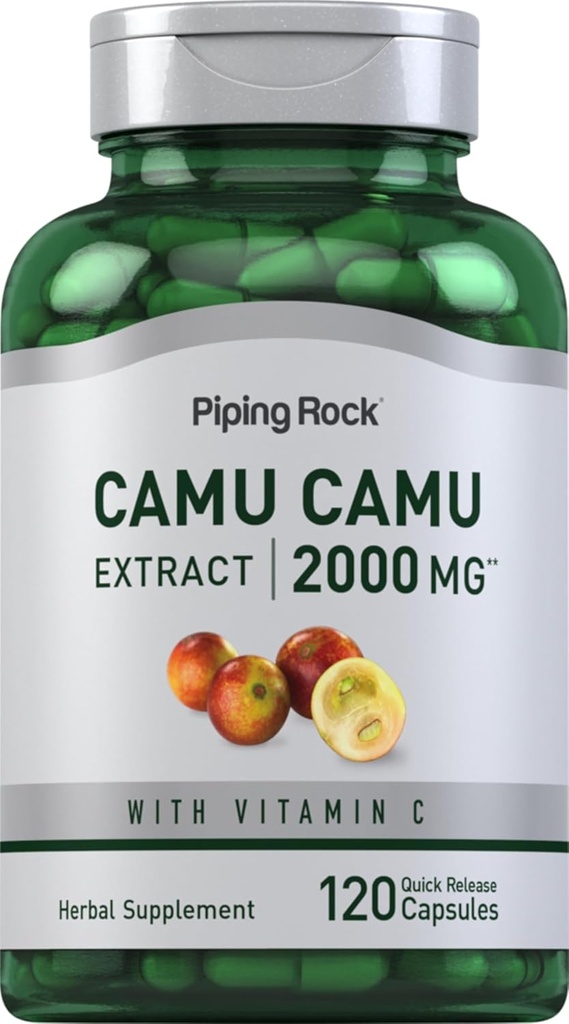 Piping Rock Camu Camu Kapsule 2000mg 