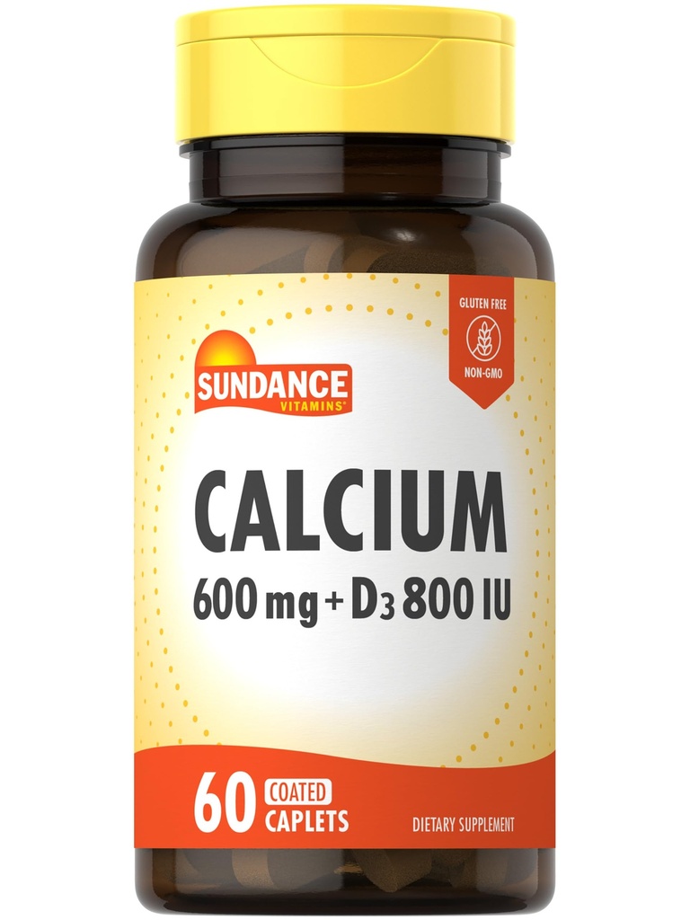 Sundance kalcij 600mg z D3 