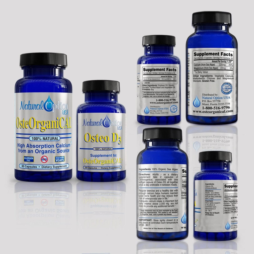 Osteorganal® & Osteo D3 (1 komplet)