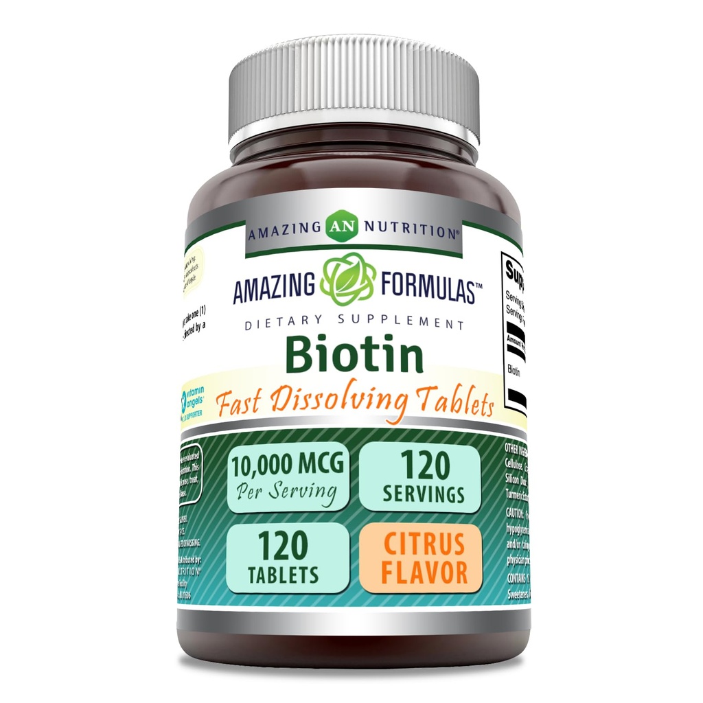 Neverjetne formule Biotin 10.000 μg 