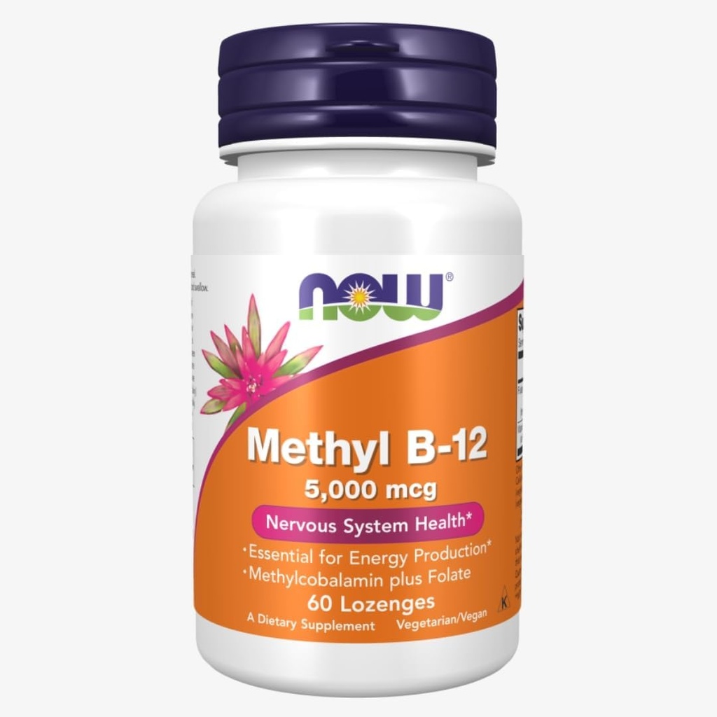 Metil B-12 5000 μg - 60 Lozenges do sedaj