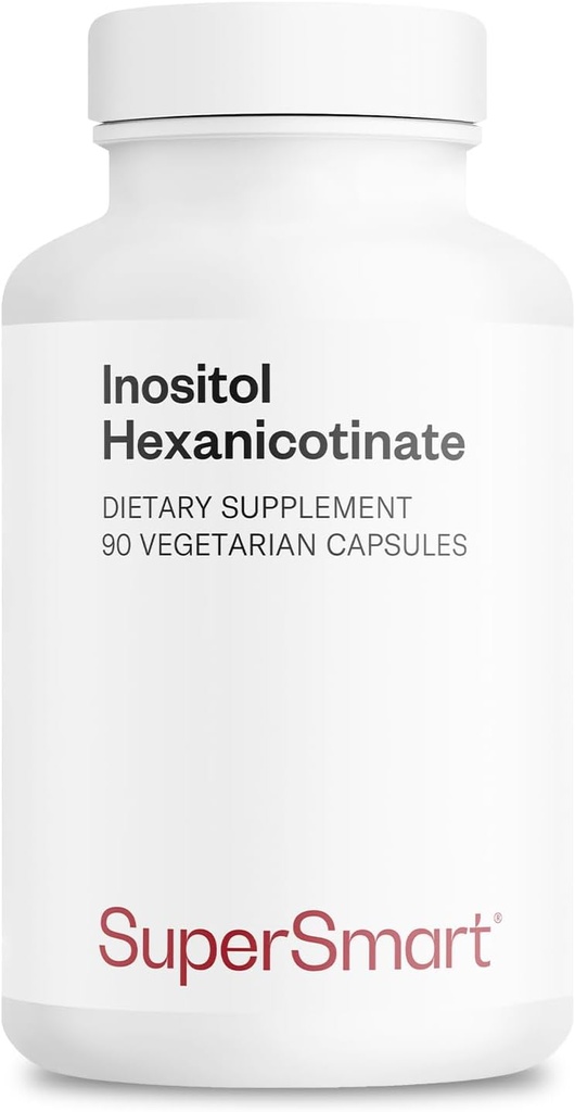 Superpametni - Inositol Heksanikotinat 1500 mg na dan (visoka moč Niacin Flush Free) - izboljšan vitamin B3 dodatek 
