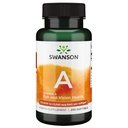 Swanson Vitamin A 10.000 i.e. (3.000 μg RAE) Naravno hranilo za kosti, zdravje kože, podpora vidu in delovanje imunskega sistema - Visoka absorpcija Vitamin A 250 Softgels