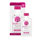 Youteory Vitamin B12 B6, Dnevna energija in podpora možganov dopolnilo, Liquid Raspberry aroma, 12 – 1oz eno serviranje paketi