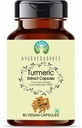 Kurkuma Extract 500mg - 60 Vegetarijanske kapsule 