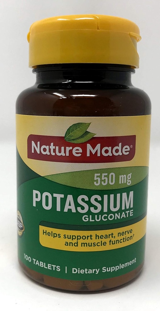 Narava narejen kalijev glukonat 550 mg pakiranje po 2