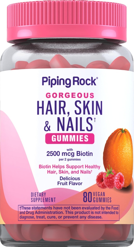 Piping Rock Koža in nohti Vitamini 